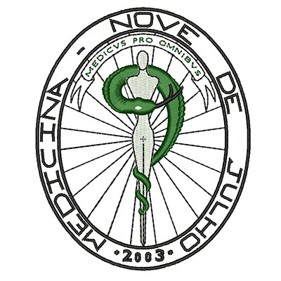 Matriz de matriz Matriz De Bordado Medicina Nove De Julho